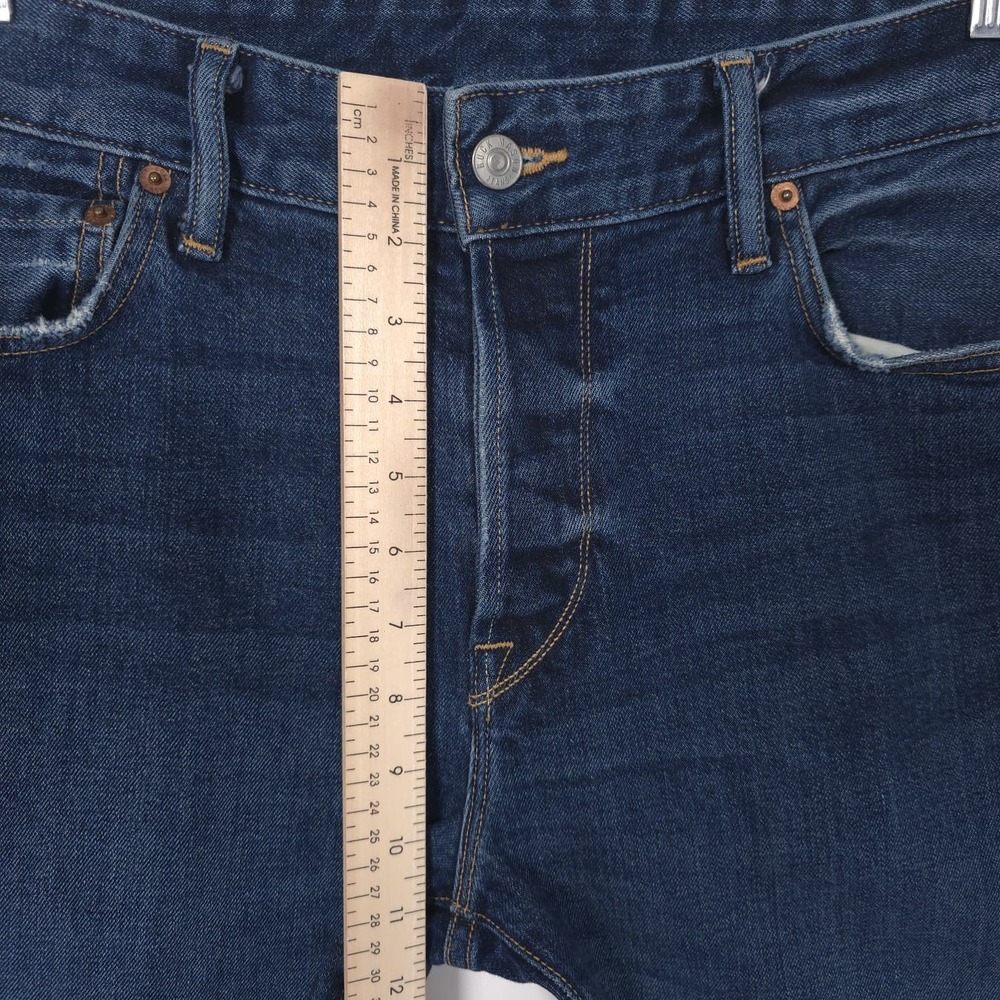 BUCK MASON Mens Jeans COWBOY GUARANTEE 33X32 Button Fly Maverick Slim USA MADE - Picture 5 of 15
